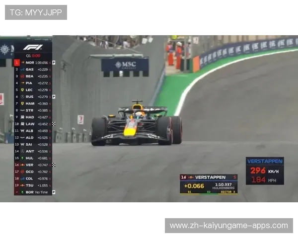 F1圣保罗站正赛：诺里斯称霸、法拉利双退、维斯塔潘大师级表现，vs圣保罗